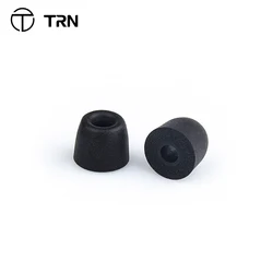 TRN 1Pairs (2pcs)  Earphone memory cotton earmuffs Chronic rebound earplugs PU sponge Memory Earphone earmuff v90 v20 v10