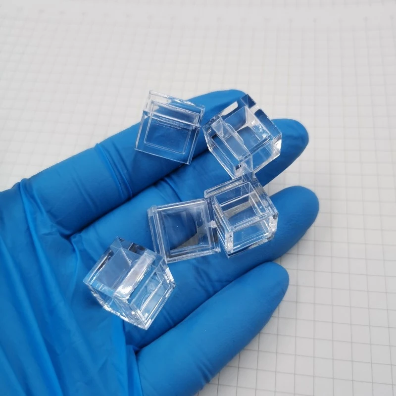 Caixa De Exposição Acrílica Transparente, Elemento Químico Metal, Alto, 10mm, 1Pc