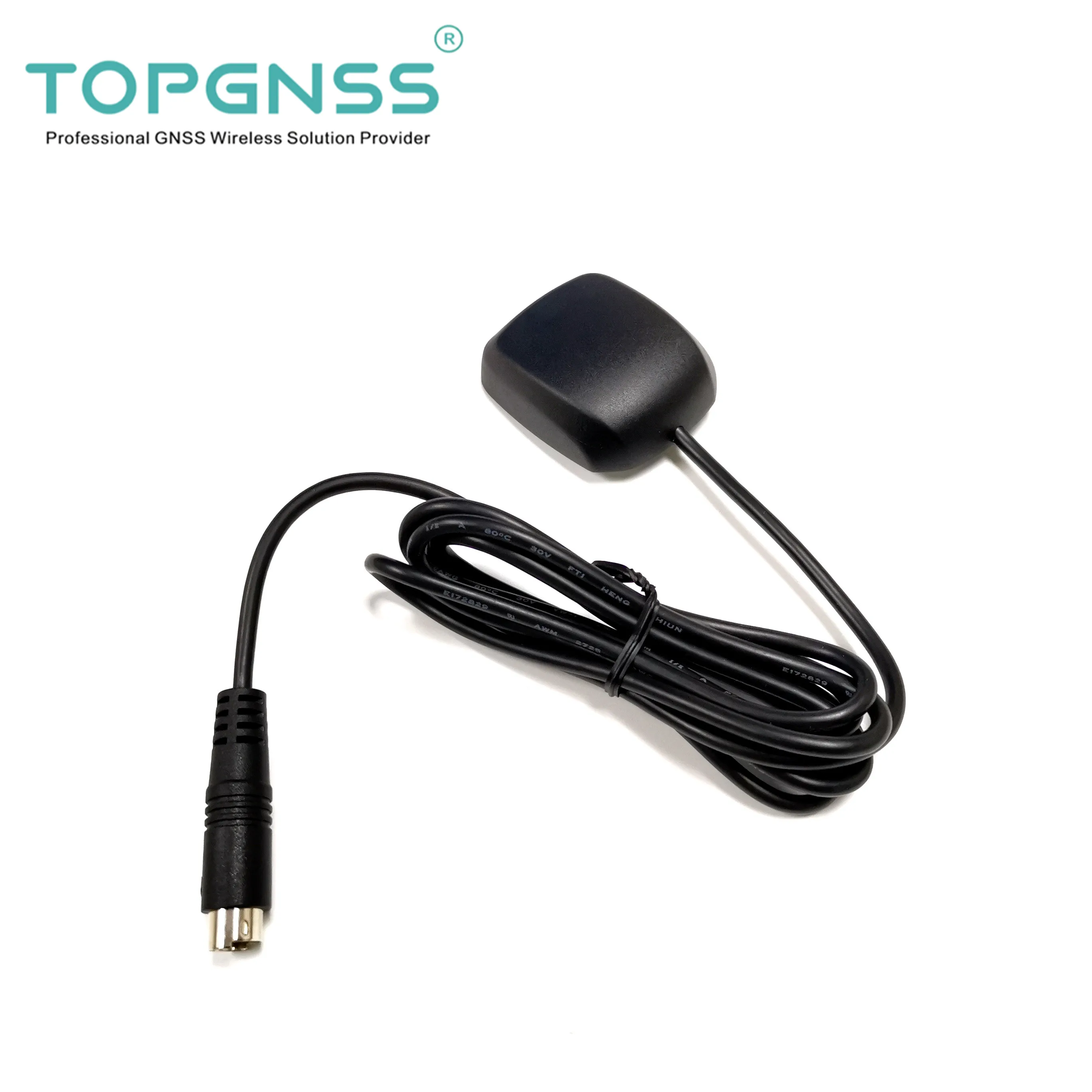 GN200G  NMEA0183 RS232 output protocol baud rate 4800 gps glonass GNSS receiver PS2 male Connector  5V cable1.5m  IP67