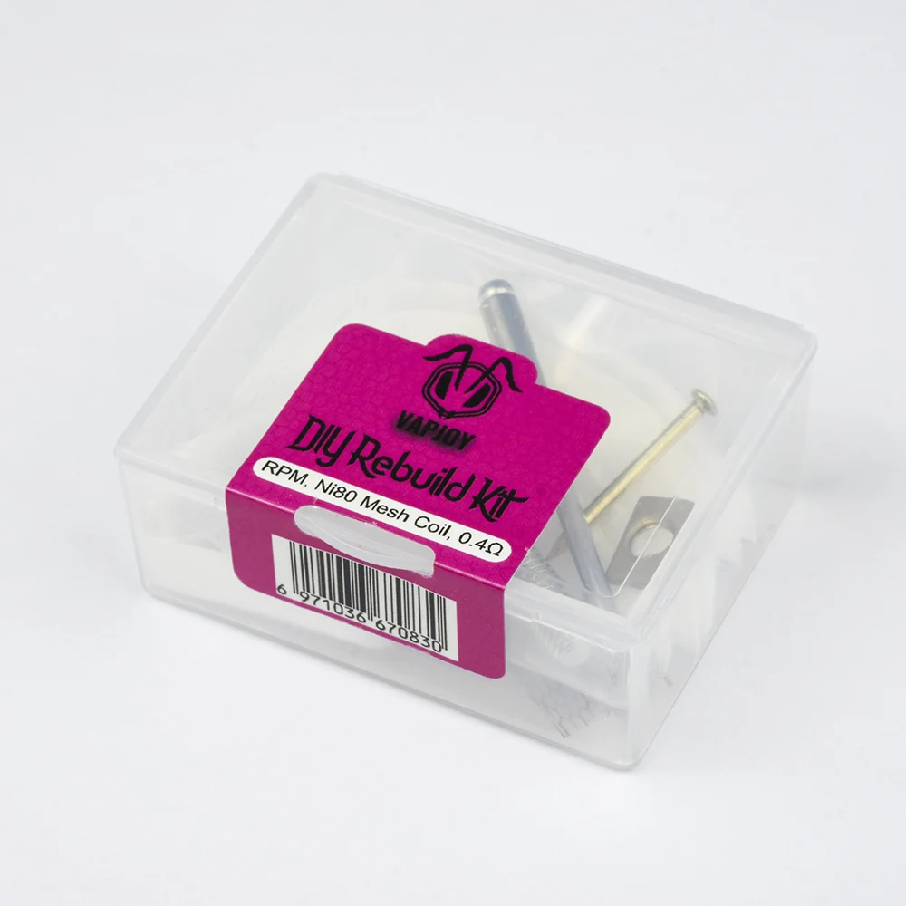 2Box VAPJOY DIY Tool Rebuild Kit RPM 2 RBA Mesh Coil Head Evaporator Resistor Vape Heater Resistance Core for NORD4 Scar P3 P5