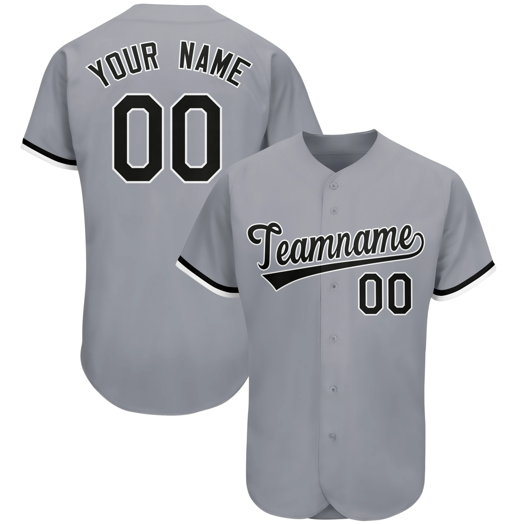 

Custom Baseball Jersey Print Team Name/Number Breathable Soft Short-sleeve Hip Hop Streetwear for Men/Women/Youth Big size