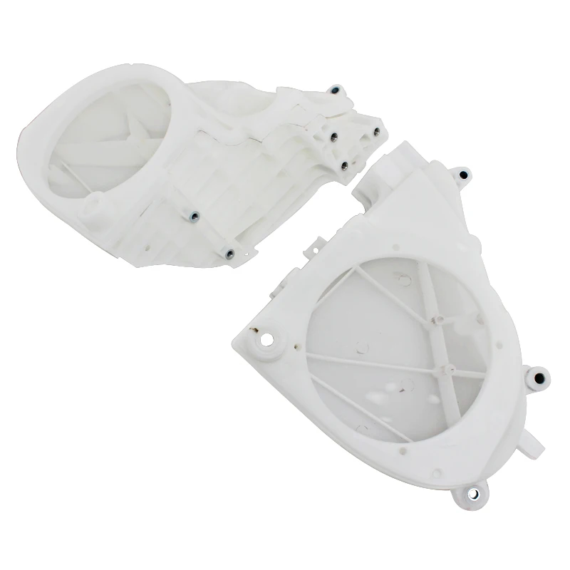 Motorcycle White Inner Fairing Speaker Covers For Harley Street Glide Electra Glide Ultra Limited Trike Glide 2014-Later