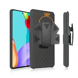 Running Sport Holster Back Case for Samsung A52 5G Hard Quality PC Belt Clip Cover Phone Case for Samsung Galaxy A52 5G A525F
