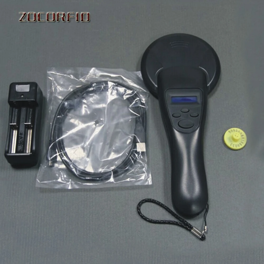 Bluetooth-Tierleser, elektronischer Ohrmarken-Scanner, RFID-Lesegerät für Glasmarken, Haustierleser, Mikrochip-Scanner