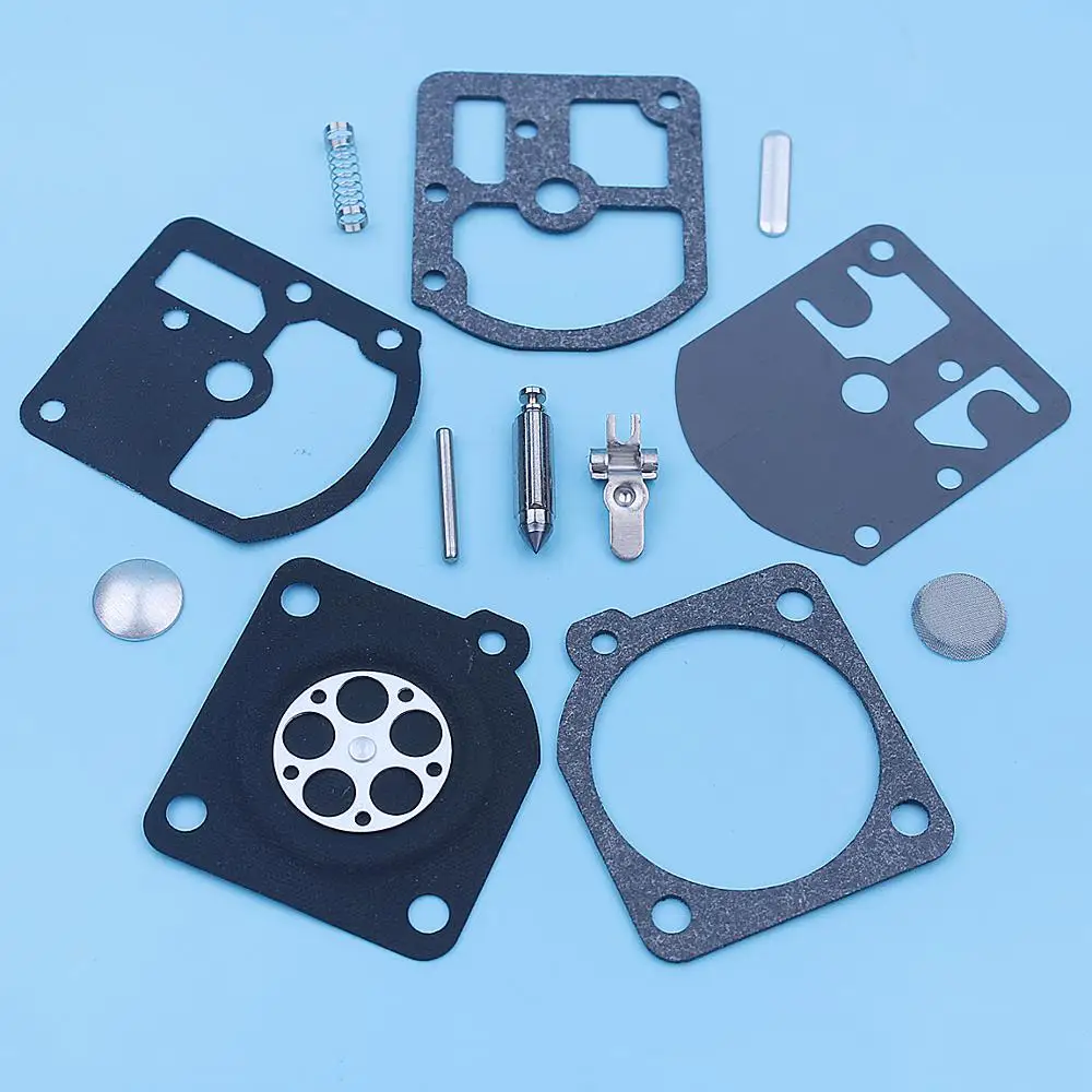 คาร์บูเรเตอร์ Carb Repair Rebuild Kit สำหรับ Stihl 009 010 011 012 Echo CS280E CS280EP CS-280EP Zama Carb C1S C1S-K1D RB-7 RB-11