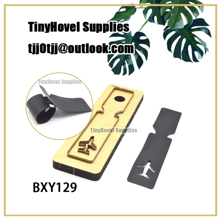 Boarding Pass Luggage Tag Cutting Dies,Wooden Die Cut, Die Cutting, Die Cutter, for Leather Cutting,Big Shot Machine, BXY129