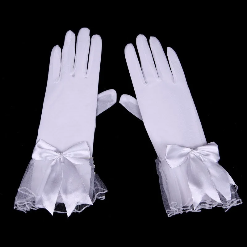 New Arrival Short Wedding gloves Gants de femmes Guanti Rękawiczki damskie Cheap wedding gloves for bride Gant dentelle