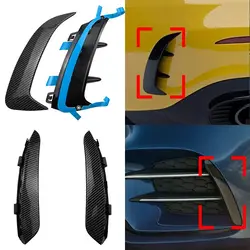 For Benz W177 AMG Line A Class A200 A250 A35 2019 Front Rear Bumper Lip Fog Lamp Cover Chin Spoiler Splitter Body Kit Canards