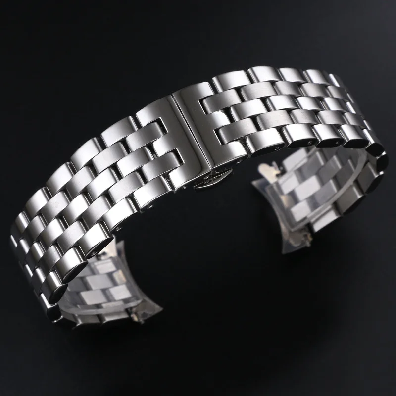 High Quality Steel Watch Band Quick Release Strap for Mido Tissot Casio Rolex Seiko Strap 20mm 22mm 24mm 26mm Watch Accessories