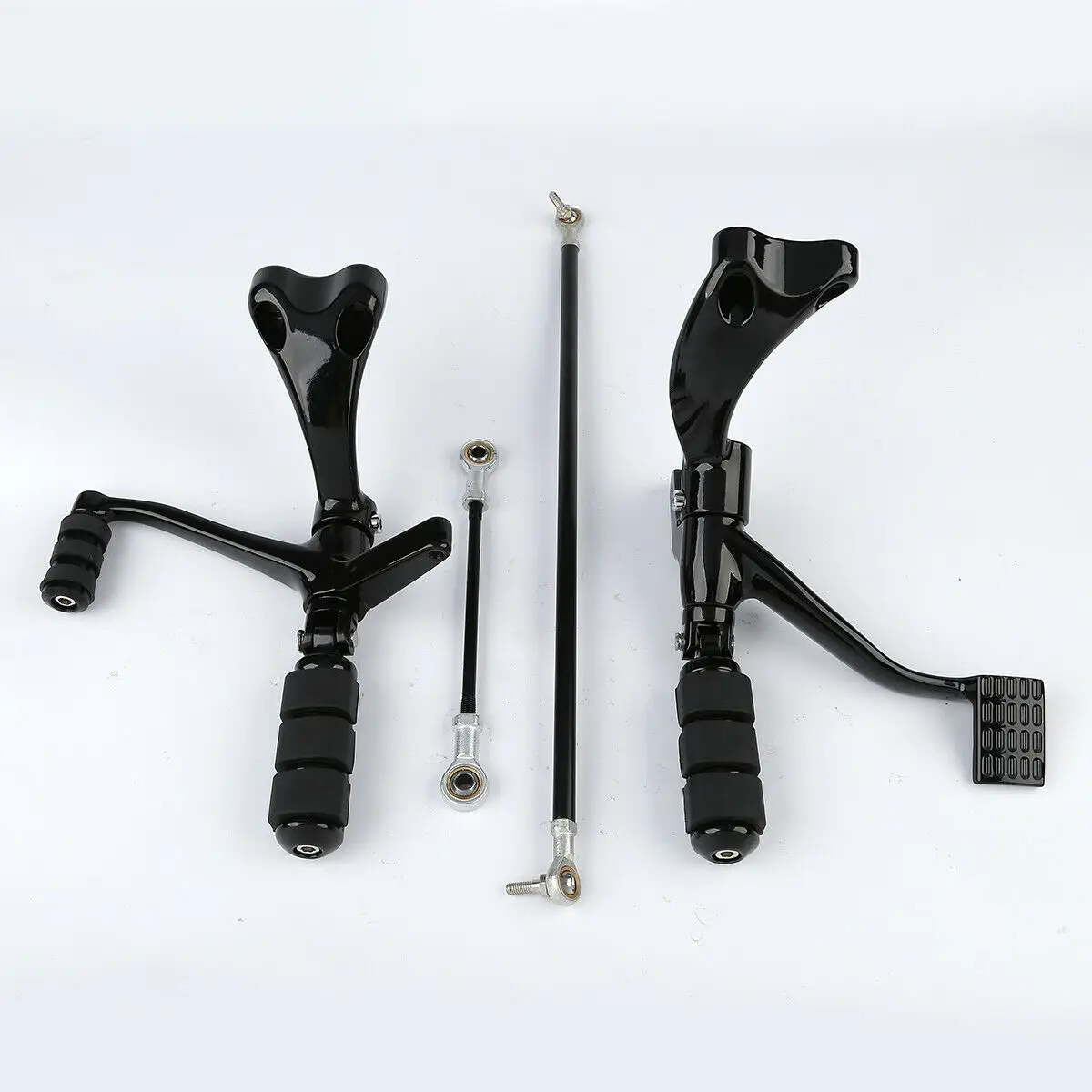 Motorcycle Forward Control Foot Pegs Levers Linkages For Harley Sportster XL 1200 883 2004-2013