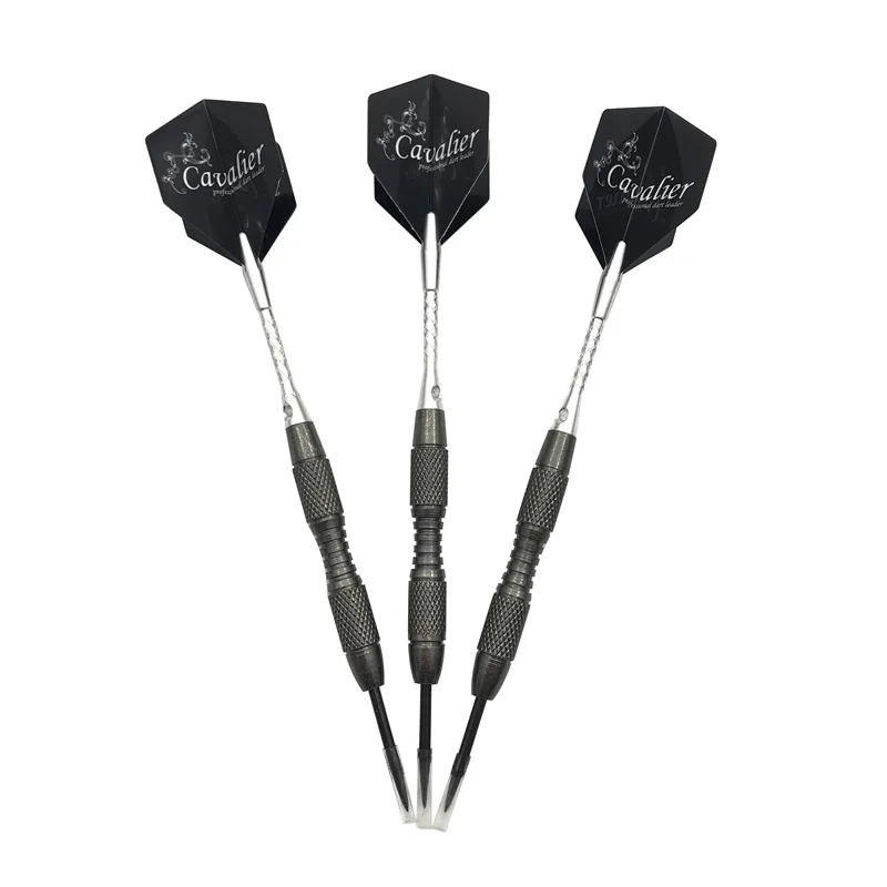 High-quality 20g Hard Darts 3Pcs New 16cm Length Steel Tip Darts Tungsten Barrel Silvery White Dart Shafts Flights Dardos