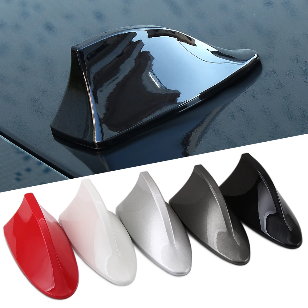 Car Radio Shark Fin Car Shark Antenna Car Styling for Audi A1 A2 A3 8p 8v 8l A4 b6 b7 b8 b9 A5 A6 c5 c6 c7 A7 A8 Q2 Q3 Q4 Q5 Q7