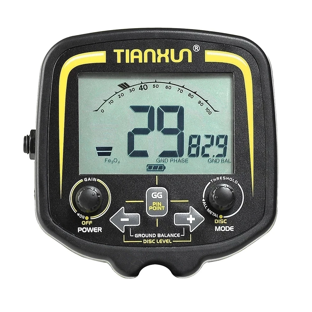 Imagem -03 - Detector de Metais Subterrâneos Gold Digger Search Finder Treasure Hunter Pinpointer Profundidade 2.5m Tx850 Tx850