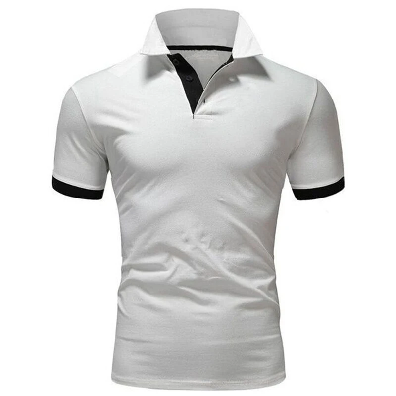 Man Polo Shirt exercise Brand Golf Polos Shirts Summer Streetwear Casual Fashion Men tops Quick Dry Slim Short Sleeve Top