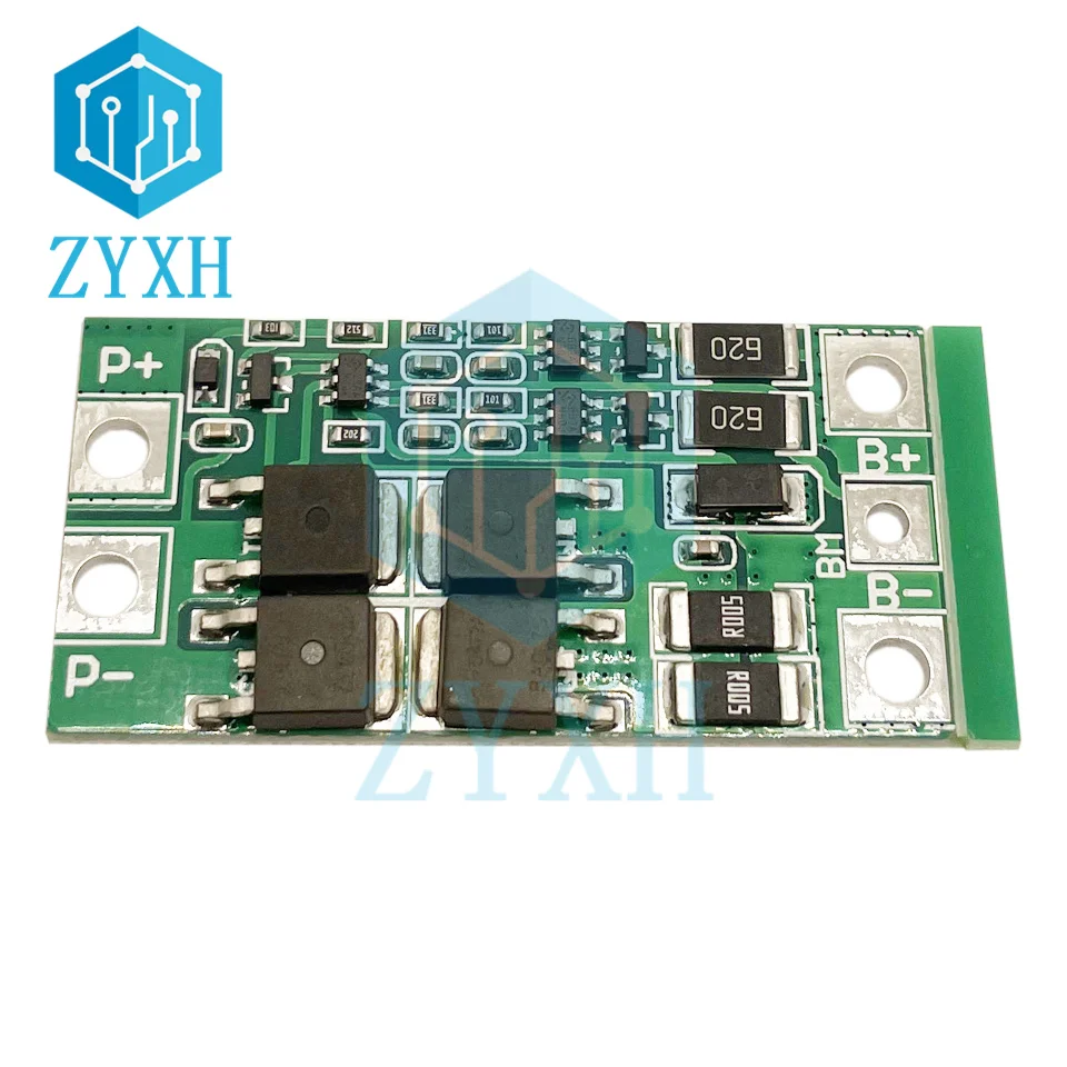 Placa de carga de batería BMS 2S 10A 6,4 V 7,4 V 8,4 V LiFePO4/litio 18650 con ecualizador de equilibrio, protección contra cortocircuitos y