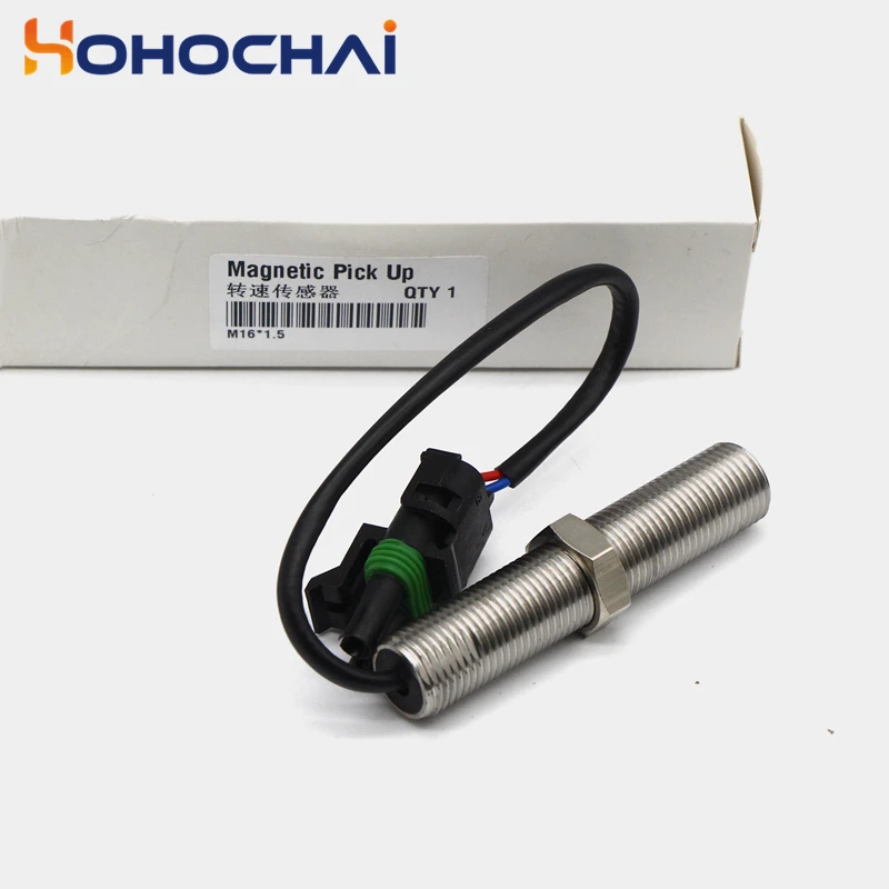 M16*1.5 M16 16*1.5 M18*1.5 MPU M18 1.5 18*1.5 Diesel Engine Part Magnetic Speed Pickup Sensor for Generator Kit