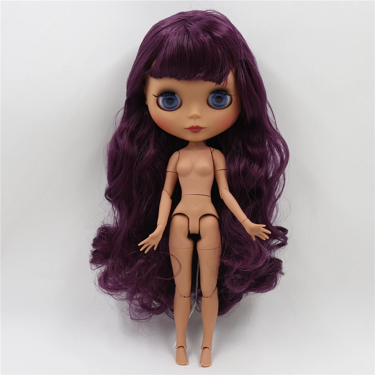 ICY DBS Blyth doll 1/6 bjd 30cm toy dark skin joint body matte face random eyes colors anime