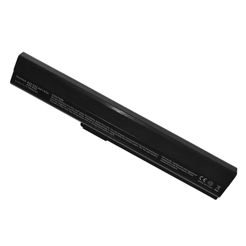 Golooloo 6600MaH laptop battery for ASUSA52j A31-B53 A31-K52 A41-K52 A42-K52 K52L681 A42f A42j A52f A52D F85 F86 k42 A32-K52