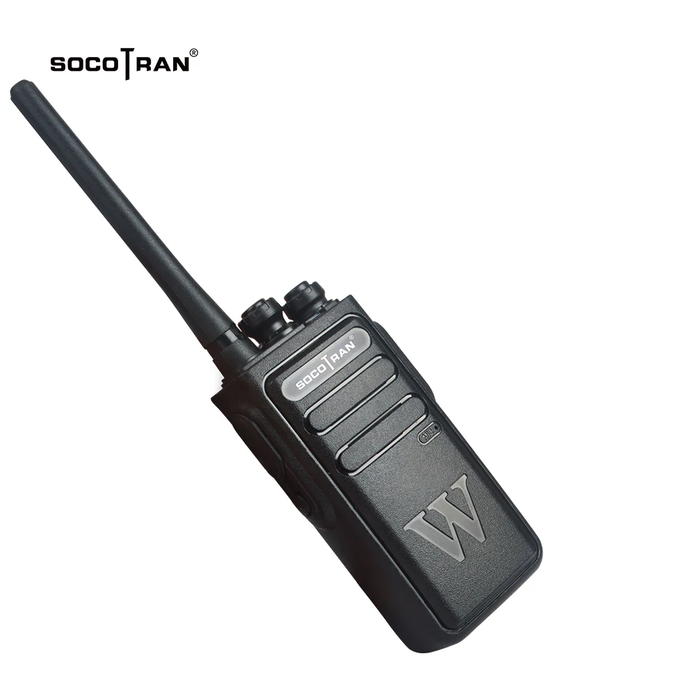 Socotran-walkie-talkie de mano, Radio portátil de alta potencia, 5W, UHF, comunicador profesional de Radio Ham bidireccional