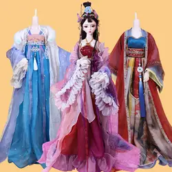 DBS Dream fairy clothes 1/3 bjd doll Outfits Ancient clothes Chinese style dress anime suit girls gift