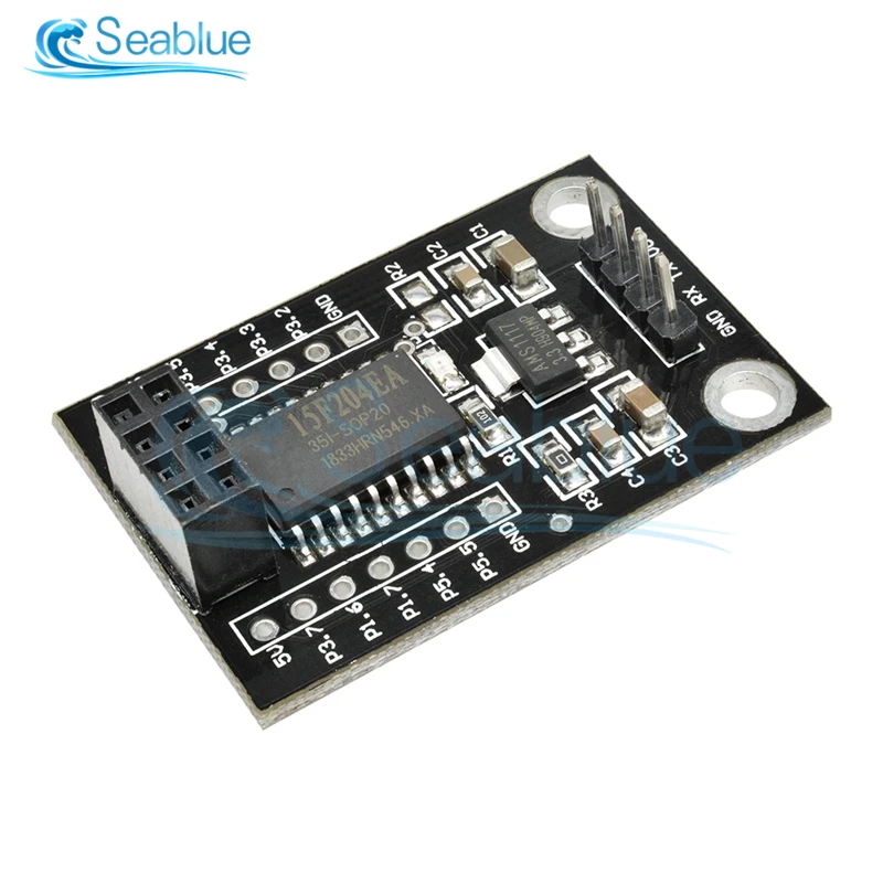 STC15F204 ESP Drahtlose Entwicklung Bord NRF24L01 Buchse Modul Drahtlose Serielle Interface Modul Mikrocontroller Für Arduino