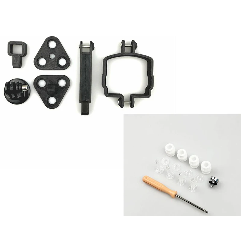 Soporte adaptador de soporte extendido para Dron DJI Mavic Air, Kit de accesorios de montaje colgante para cámara panorámica GoPro OSMO de 360 grados