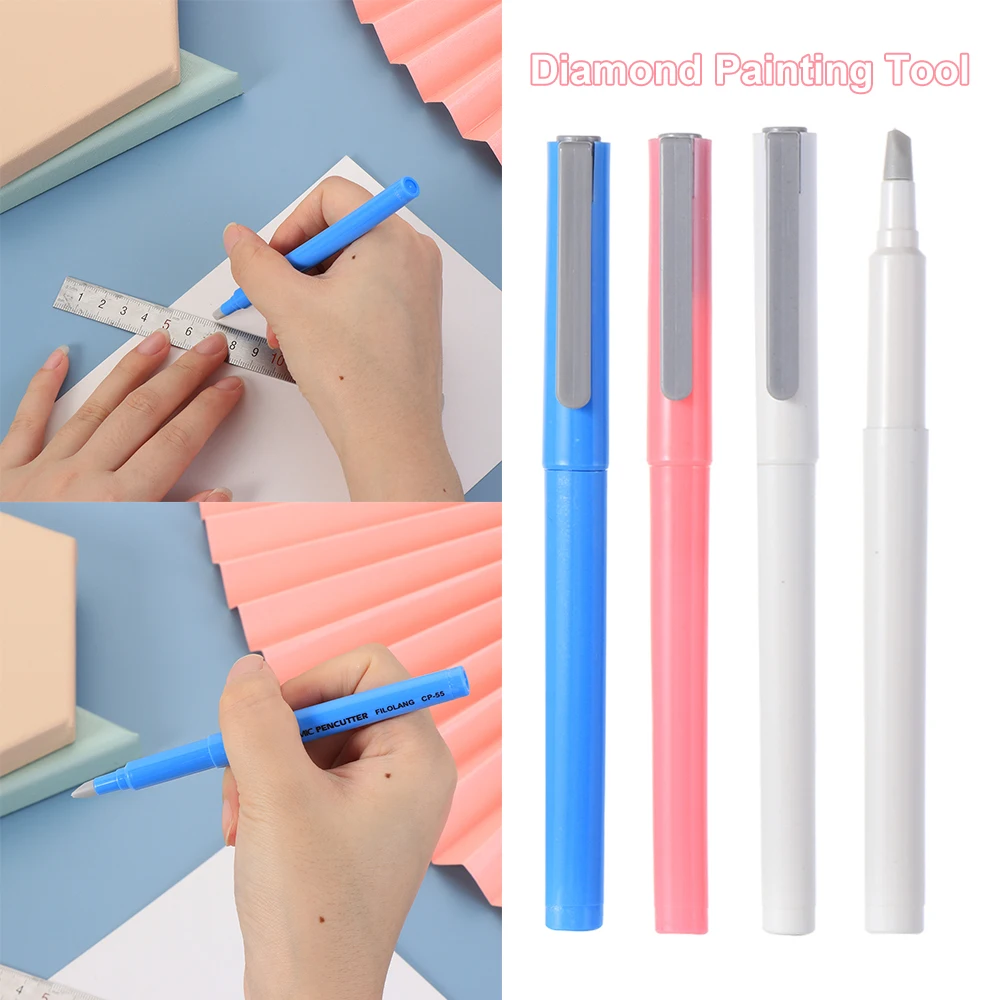 5D DIY Diamond Painting Paper Cutter Ceramic Blade To Cut The Cover Perfectly Diamonds Painting Tools Embroidery Accessories