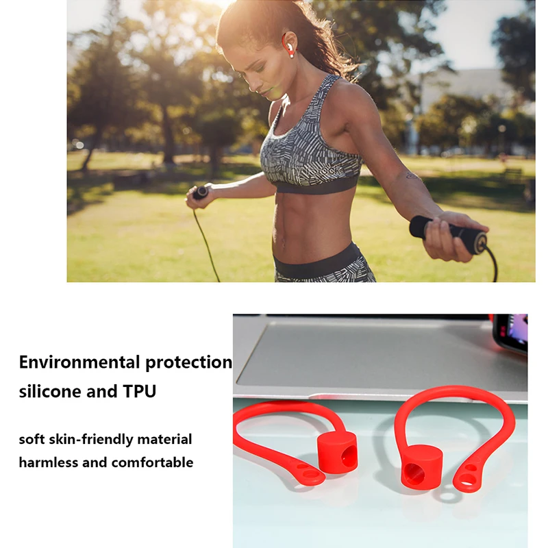 2 قطعة جديد صغير مكافحة الإفلات بلوتوث اللاسلكية سماعة الأذن هوك سماعة واقية الرياضة مكافحة خسر الأذن هوك ل Air-Pods