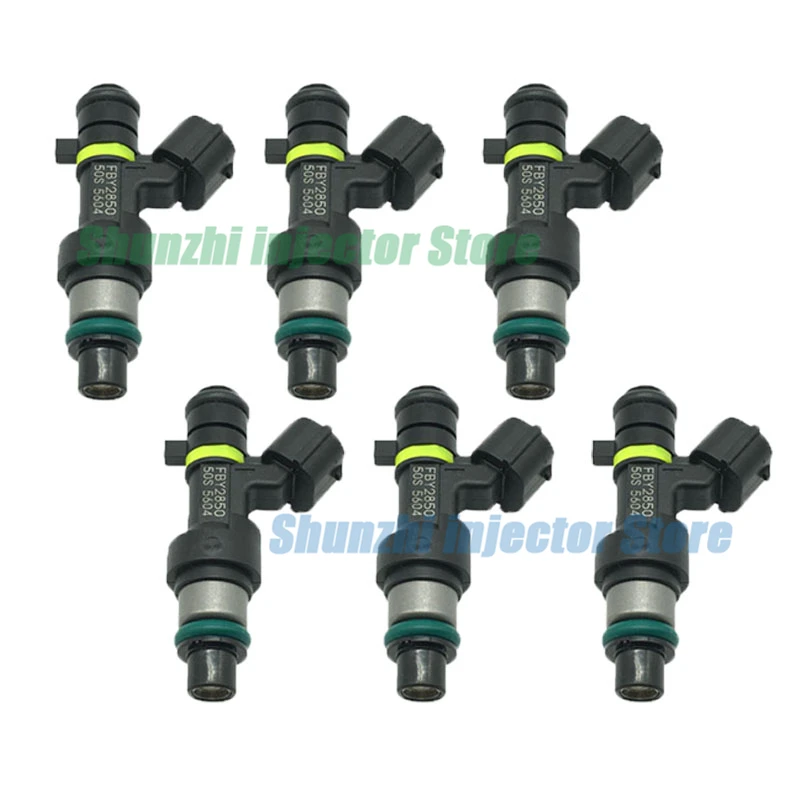 6pcs Fuel Injector Nozzle For Nissan Teana 2.0L Sylphy G11 Sylphy Teana 2.0,08 paragraph 2.0,QASHQAI2.0 OEM: 16600-EN200 FBY2850