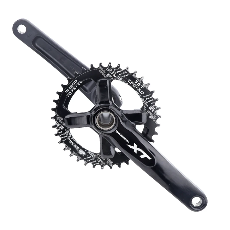 104BCD MTB XT Crankset 170mm/175mm Crank Mountain Bike Sprocket 32T 34T 36T 38T 40T 42T Narrow Wide Chainring Bicycle Crankset