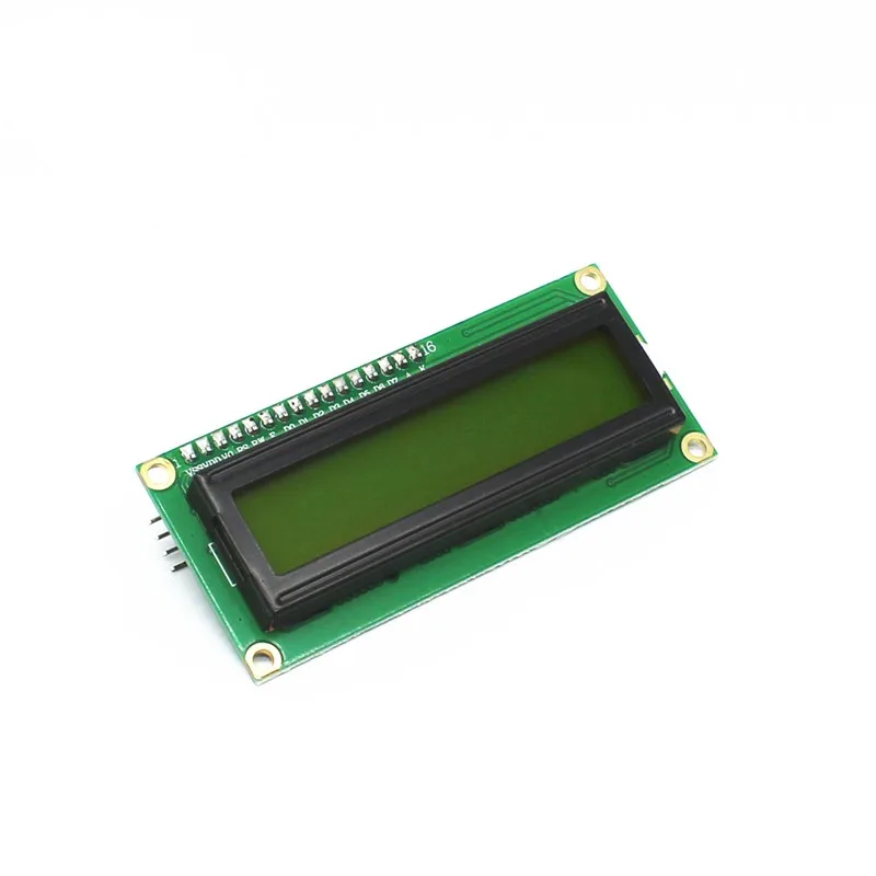 LCD1602 1602 moduł LCD niebieski/żółty tło Green Screen 16x2 znaków wyświetlacz LCD PCF8574T PCF8574 IIC I2C interfejs 5V dla arduino