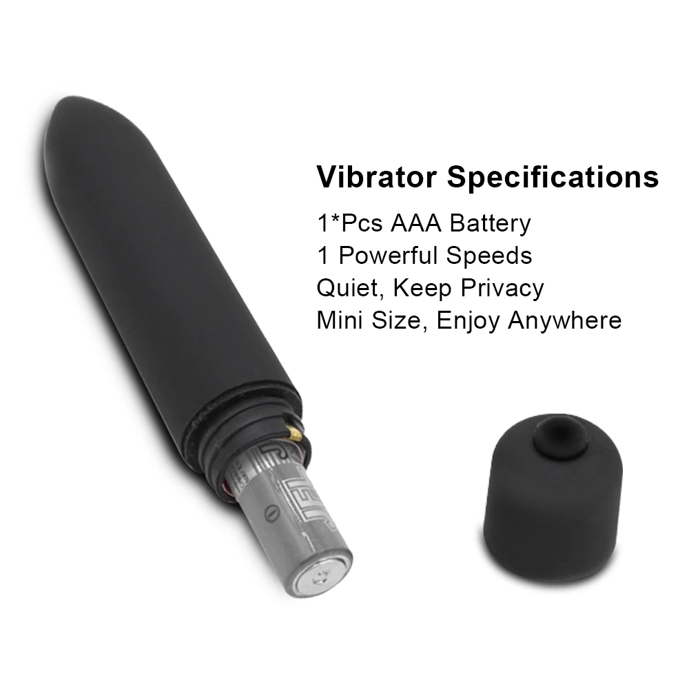 Plug anale in silicone Butt Plug Massaggiatore prostatico Stimolatore di testa Mini vibratore erotico a proiettile Giocattoli sessuali per donne