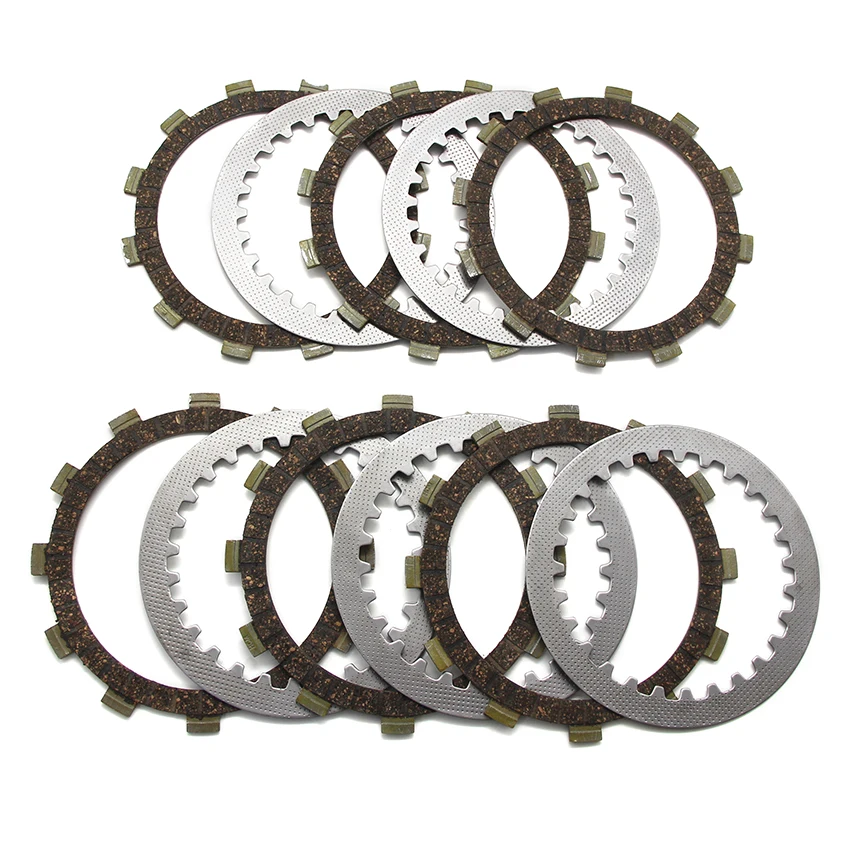 Motorcycle Clutch Friction Disc Plates For Yamaha SR250G 1980 SR250H SR250TH SR250 1981 TT250G TT250H  TT250J  1982 360-16325-00