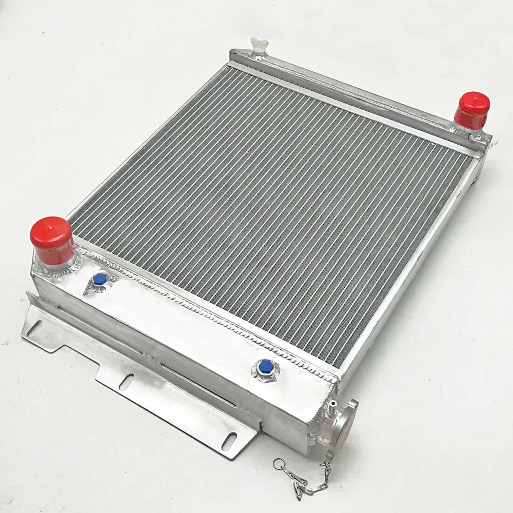 ALUMINUM RADIATOR For JEEP WRANGLER TJ/YJ CHEVY V8 SWAP CONVERSION AUTO 50MM