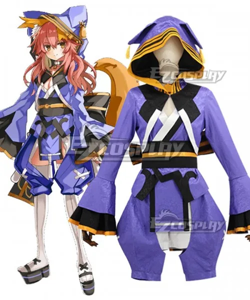 Fate Grand Order The Faithful Dog Who Waits Tamamo no Mae Dress Suit Girls Adult Kimono Skirt Suit Party Cosplay Costume E001