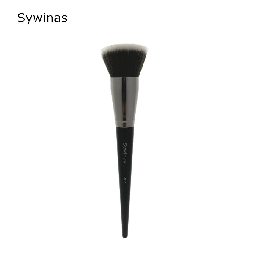 Sywinas Flat Buffing Foundation Brush #A02 High Quality Makeup Brushes Loose Make Up Brush Tools Kit.