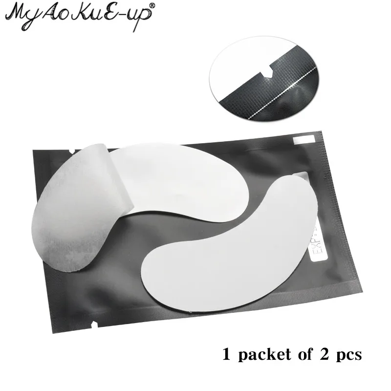 50 Pairs Eyelash Extension Patch Hydrogel Eye Pad Gel Paper Sticker Under Eye Pads Lash Patches Makeup Tool Beauty Supplies