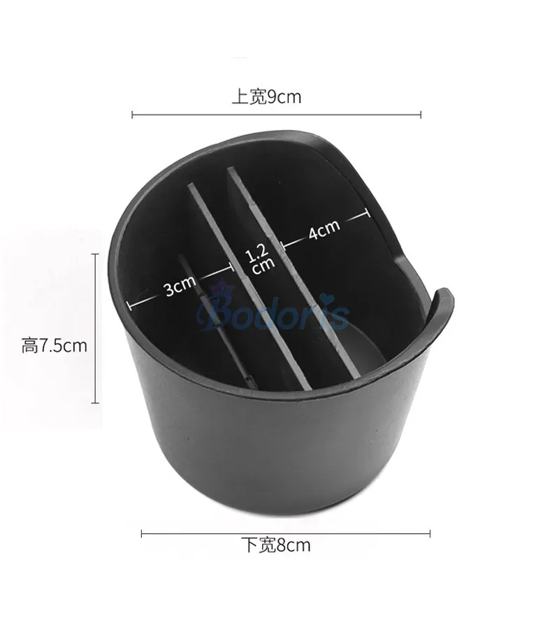 Interior Water Cup Holder Drinks Cup Holder Armrest Gap Storage Box Car Organizer For Porsche Cayenne 2018 2019 Accessories