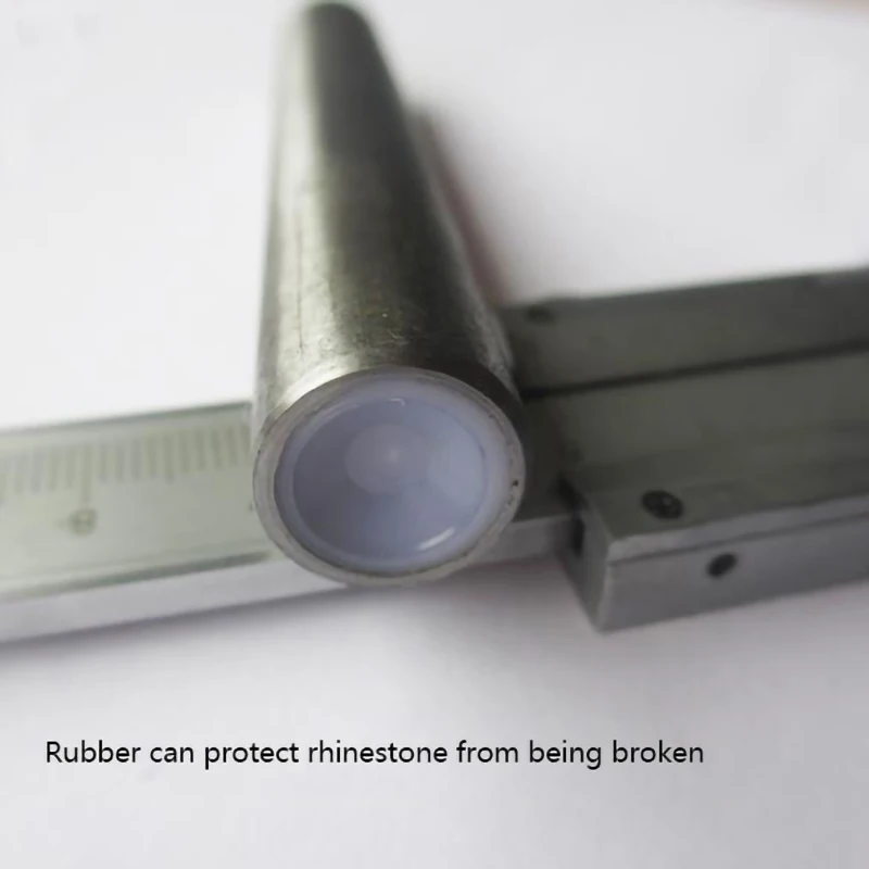 Soft Rubber Rhinestone Inlay Rivets Cap Stud Protect Installation Tool Set Suitable For Diameter 6mm To 11.5mm Rhinestone Rivets