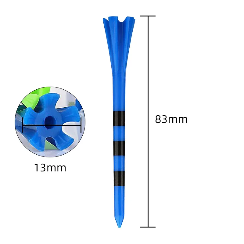 Kunststoff Absolvierte Golf Tees 83mm/70mm/38mm 50PCS