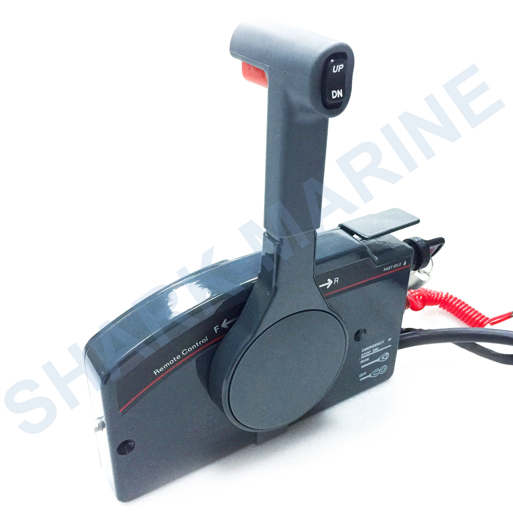 

Side mount remote control box for YAMAHA outboard, 10 pin cable, pull throttle