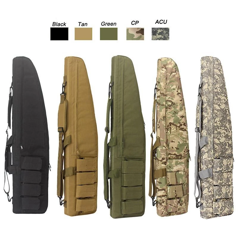 Multifunction 120cm Rifle Holsters Bag Multicam ACU Camo Outdoor Tactical Carrying Cases Gun Bag with Shoulder Strap