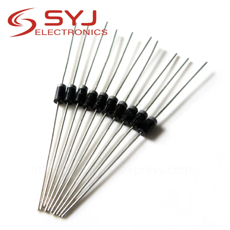 50PCS 1N5817 1N5819 1N5399 1N4937 1N4004 Schottky Rectifier Diode 1N4001 1N4007 UF4007 HER107 FR207 FR157 FR107 RL207 DO-41