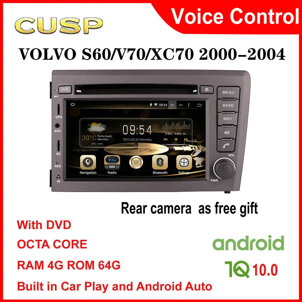 

VOLVO S60 GPS RADIO CAR GPS FOR VOLVO S60 2001-ANDROID CAR DVD CUSP CAR STEREO ANDROID 4G+64G Car Multimedia NAVI Voice CAR PLAY