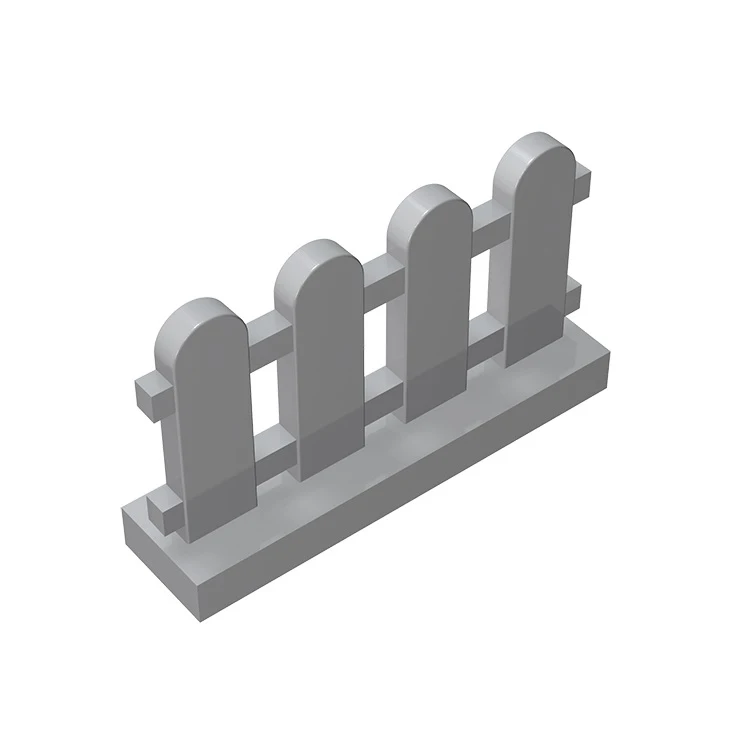 10pcs MOC Brick Parts 33303 Picket Fence 1 x 4 x 2 Paled Compatible Building Block Particle DIY Kid Puzzle Brain Toy Gift