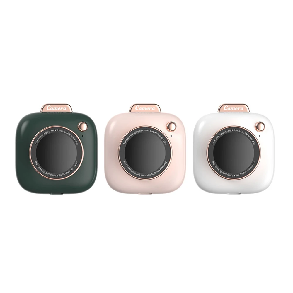 Ventilador de Clip de cintura para collar, cámara de 90g, 3 velocidades, recargable, para colgar en el cuello, Mini ventilador portátil para cinturón deportivo, refrigerador para exteriores