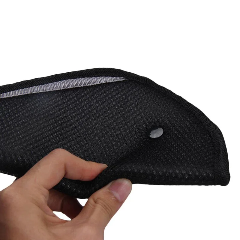 범용 어린이 자동차 안전 맞춤 시트 벨트 조절기, 아기 안전 삼각형, 견고한 장치 보호 포지셔너, 인테리어 자동차 액세서리