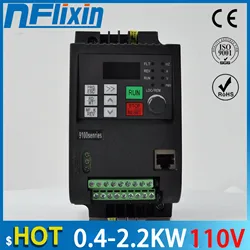 Vfd 可変周波数インバータ 110 v 周波数変換器単相入力 3 相出力ドライブ変換器 vfd 周波数反転