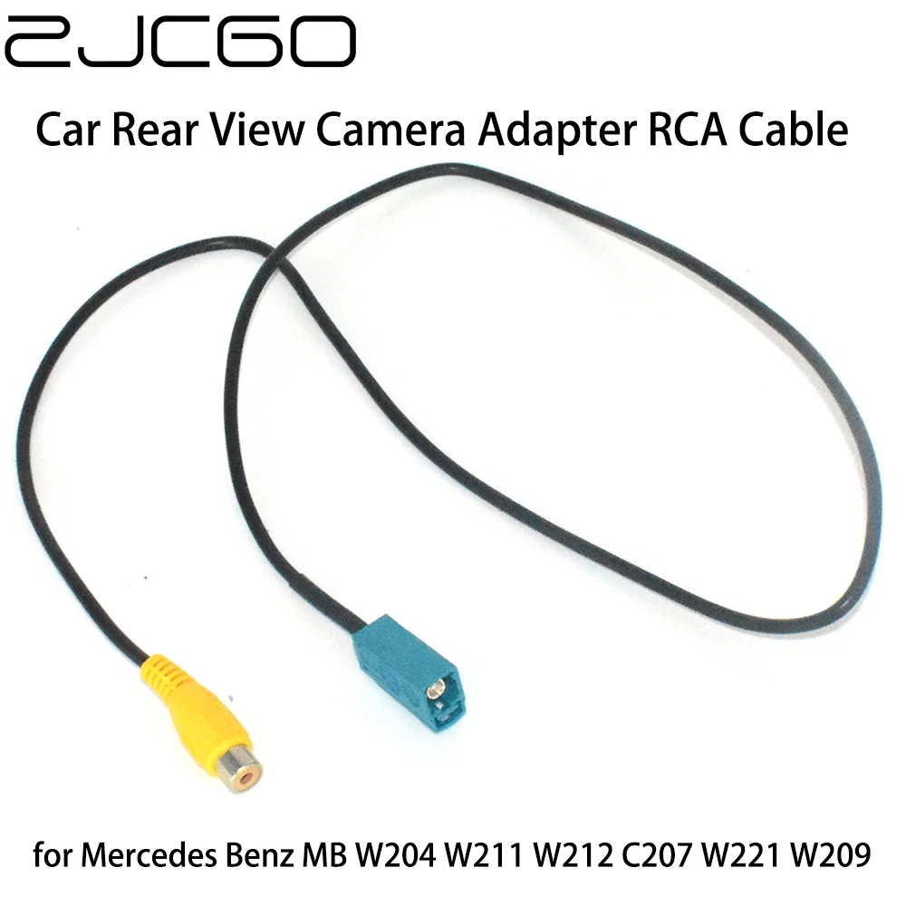 

Автомобильный адаптер для камеры заднего вида, RCA кабель для Mercedes Benz MB W204 W211 W212 C207 W221 W209, оригинальный заводской экран