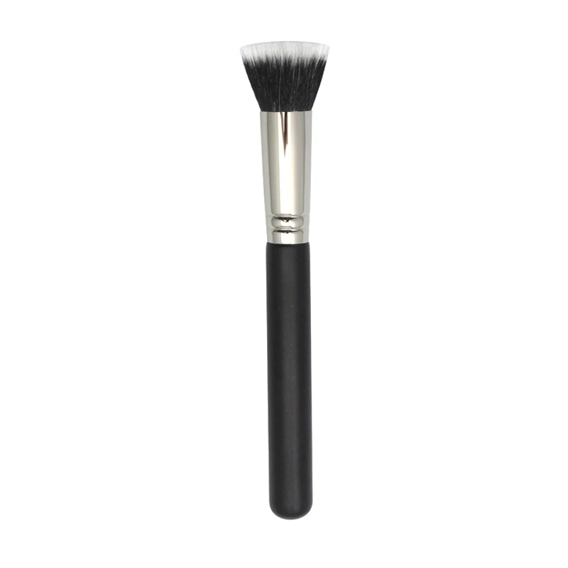 1Pc High Quality Flat Top Foundation Makeup Brush Large Contour Bronzer Brush Highlighter Brush For Liquid Cream Powder